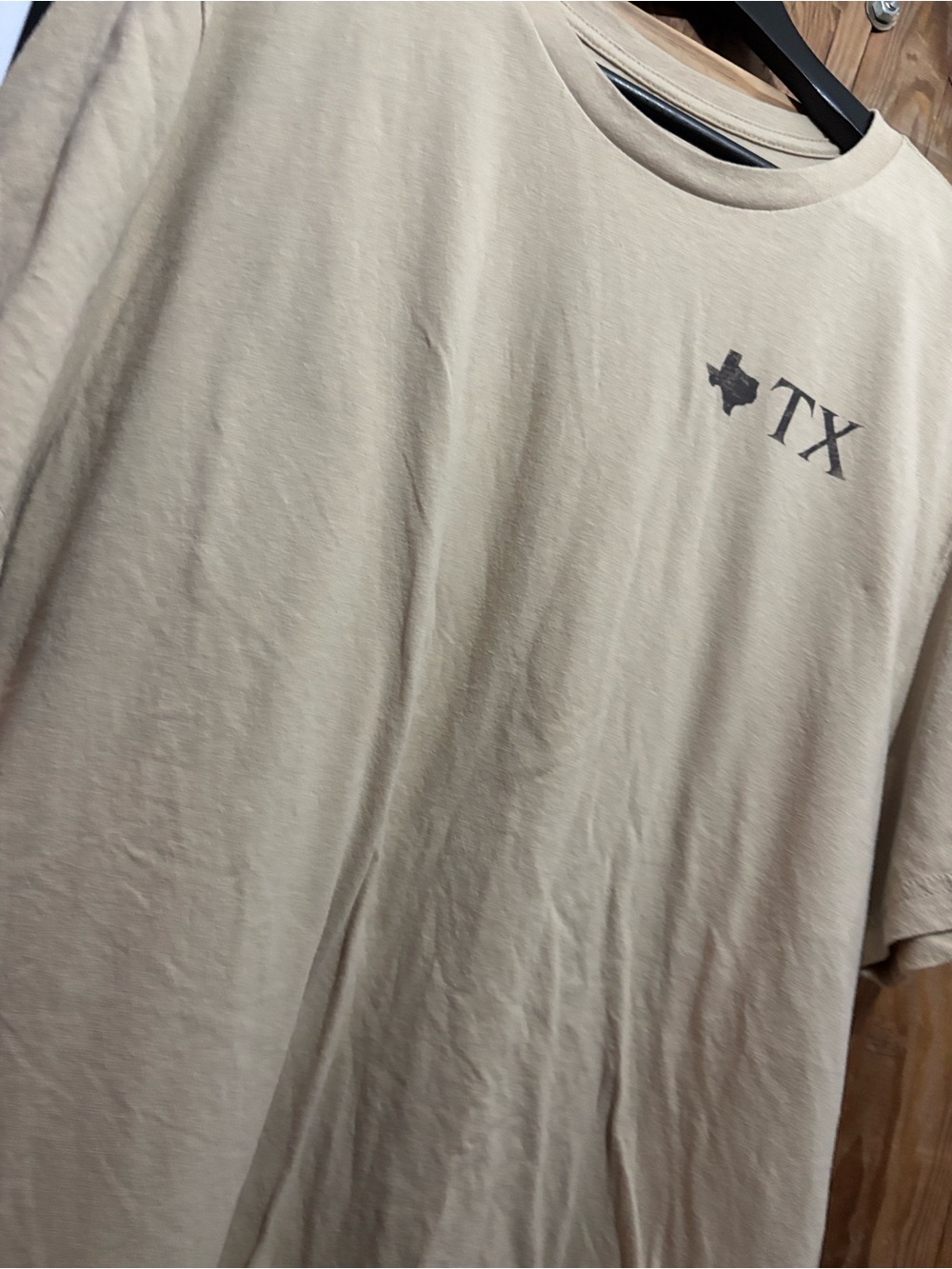 Southern Tide Women's Beige Graphic Tee with TX Logo